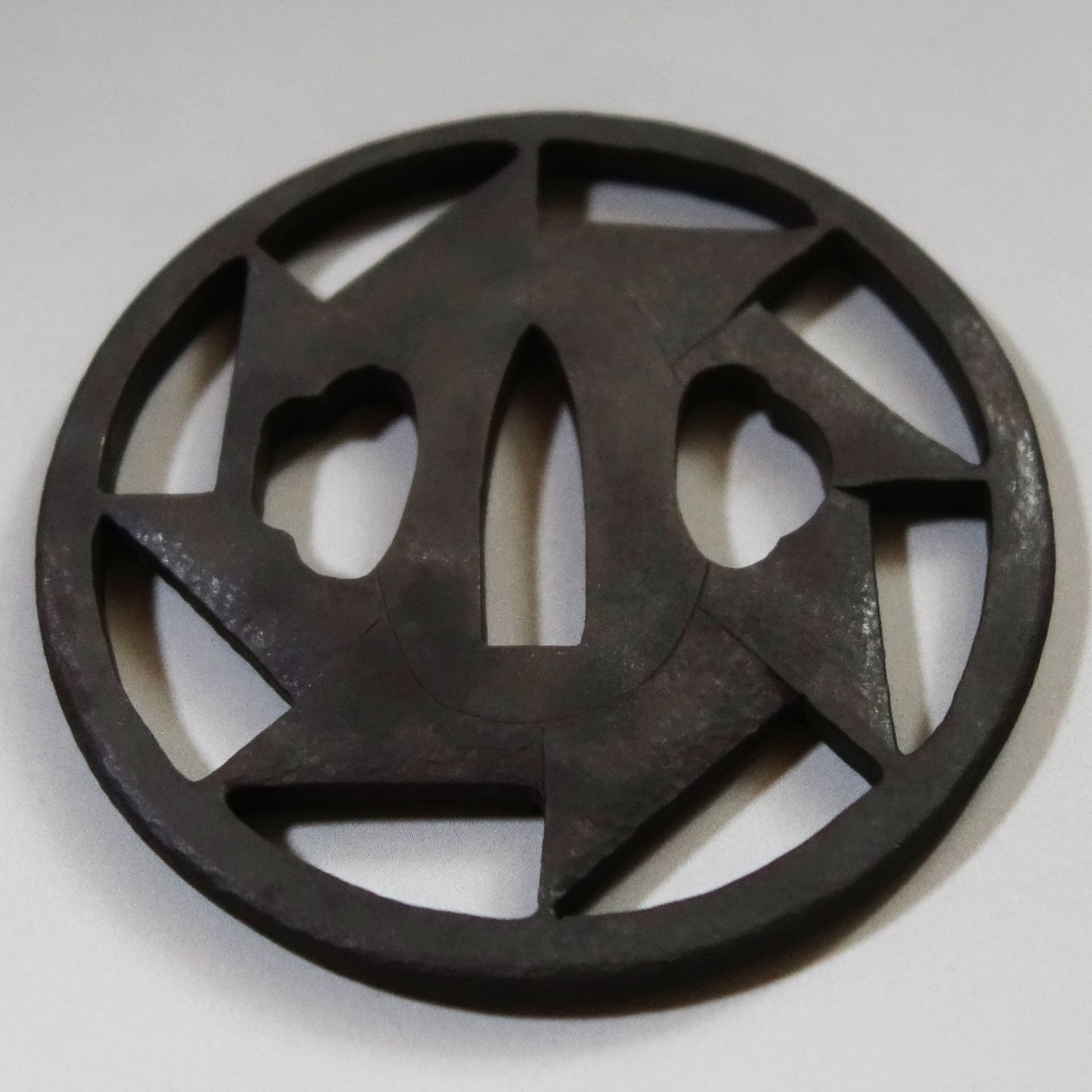 埋忠作 刀鍔 鍔 日本刀装具 銅地 細工 金銀メッキ 刀剣美術 楽天市場