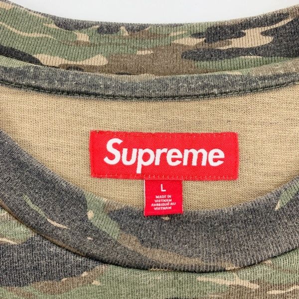 Supreme 24SS S/S Pocket Tee Tiger Camo タイガーカモ 迷彩 Supreme 24SS S/S Pocket Tee Tiger Camo タイガーカモ 迷彩