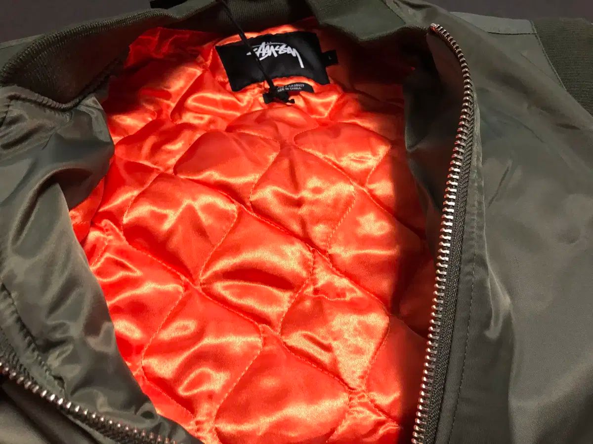 STUSSY(ステューシー) MA ー 1 ジャケット オリーブ - メルカリ