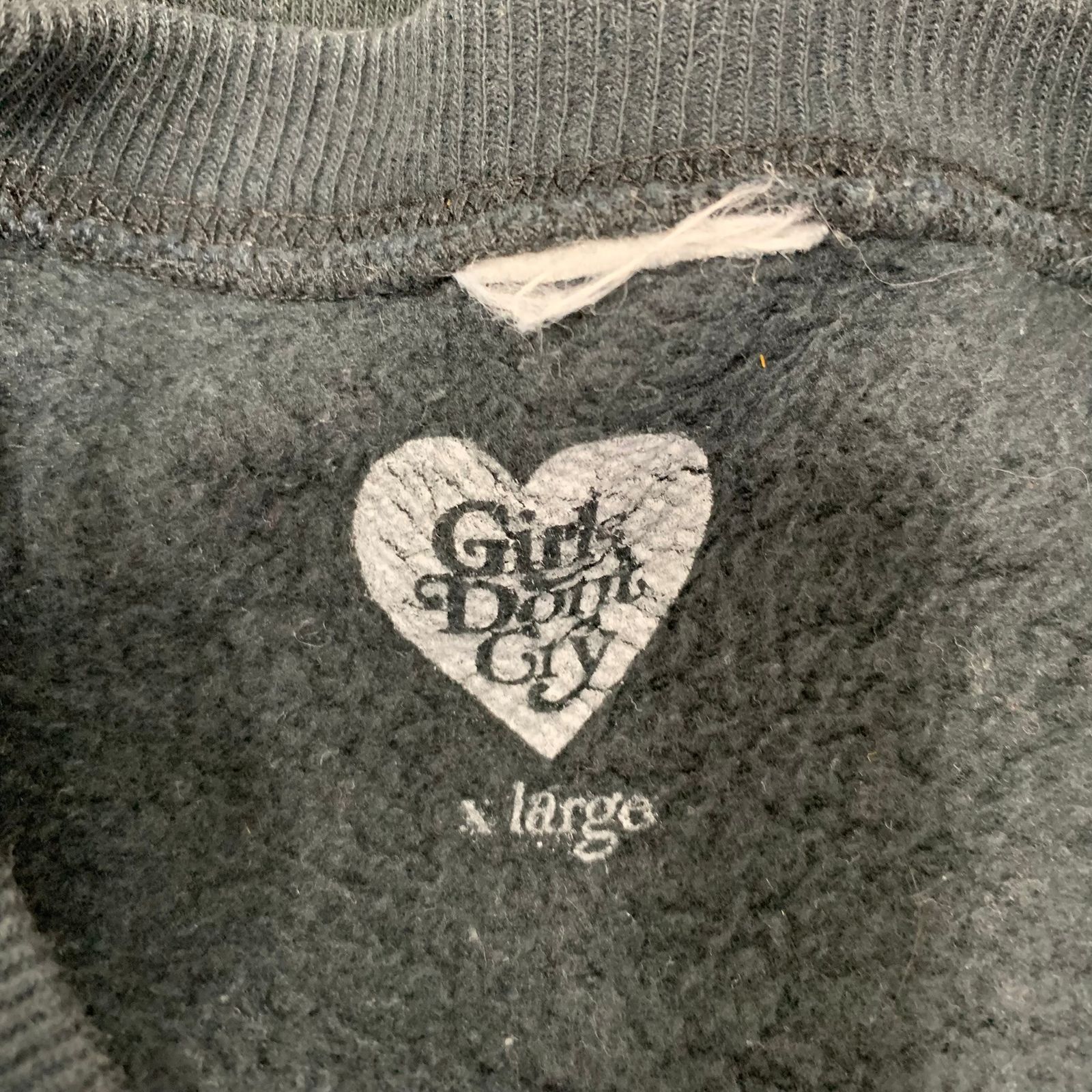 GIRLS DON'T CRY × CAREERING スウェット L GIRLS DON'T CRY CAREERING スウェット L