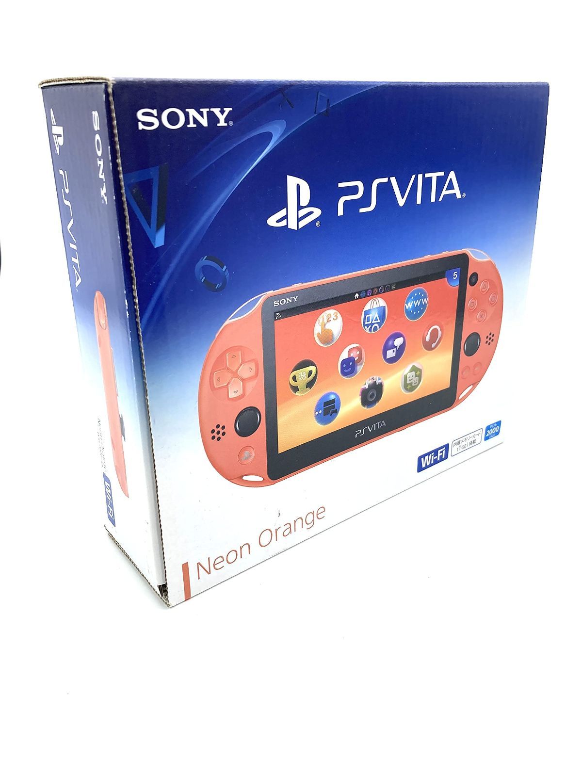 PSVita PCH-2000 ZA24 SONY  ネオンオレンジ 動作良好