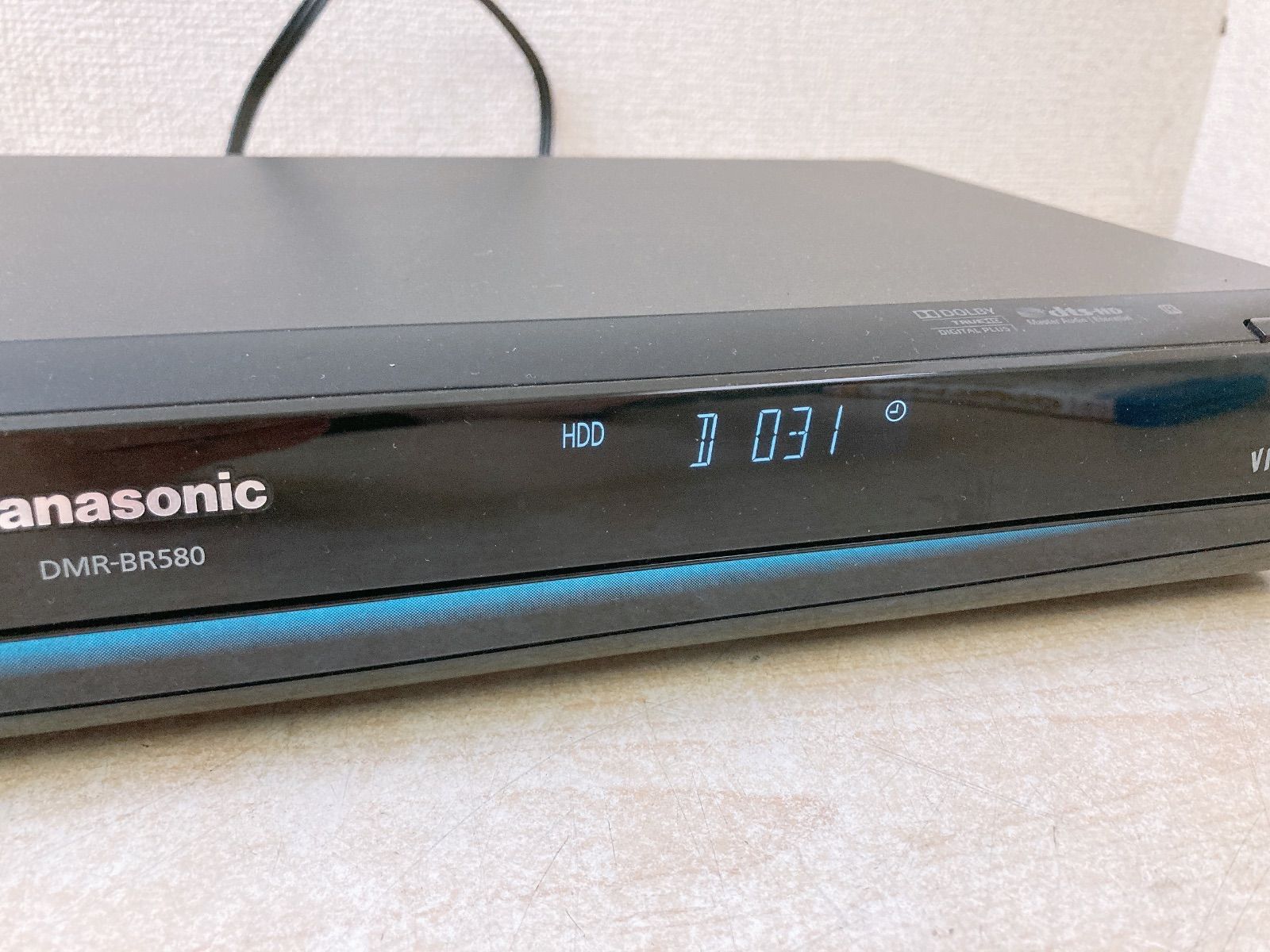 DMR-BR580 Panasonic ブルーレイディスクレコーダー リモコン付