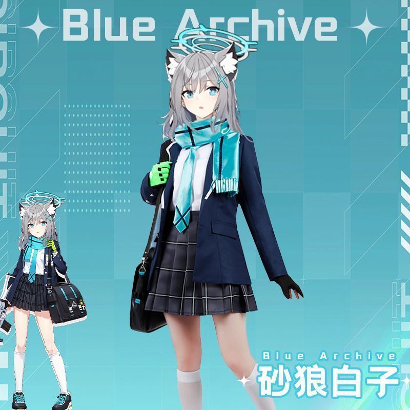新品未使用【ブルーアーカイブ】 Blue Archive 砂狼シロコ（Sunaookami