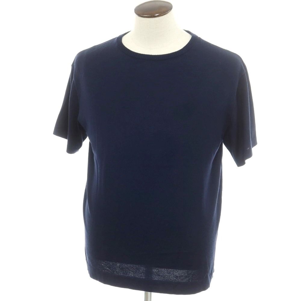 新品】ヴィルーム V::room ウール クルーネック 半袖 プルオーバー  