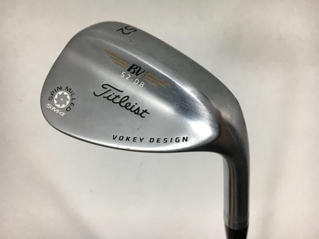 お買い得品！【ゴルフクラブ】タイトリスト ボーケイ ウェッジ スピンミルド SM4 (ツアークロム)52.08(日本仕様) NSプロ 950GH AW【14日間返品OK】