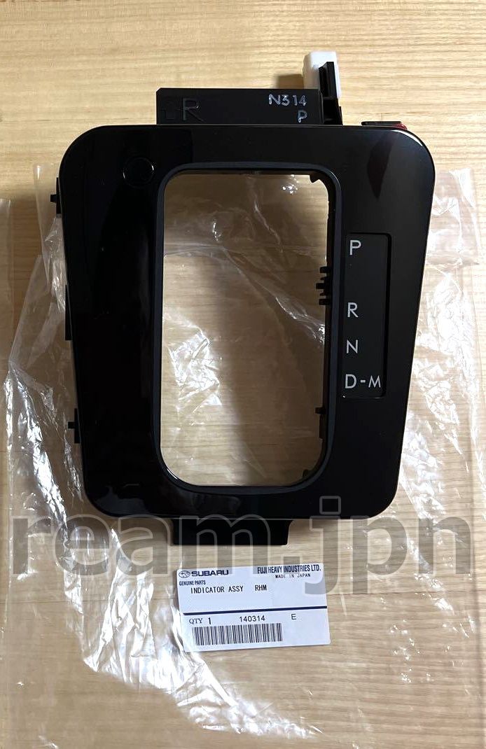 自動車 新品 インプレッサ WRX XV シフトパネル インジケータ シフトカバー