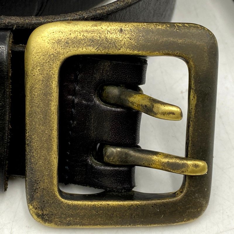 中古】【メンズ】 KADOYA カドヤ M.I.R SPEC LEATHER BELT ミル
