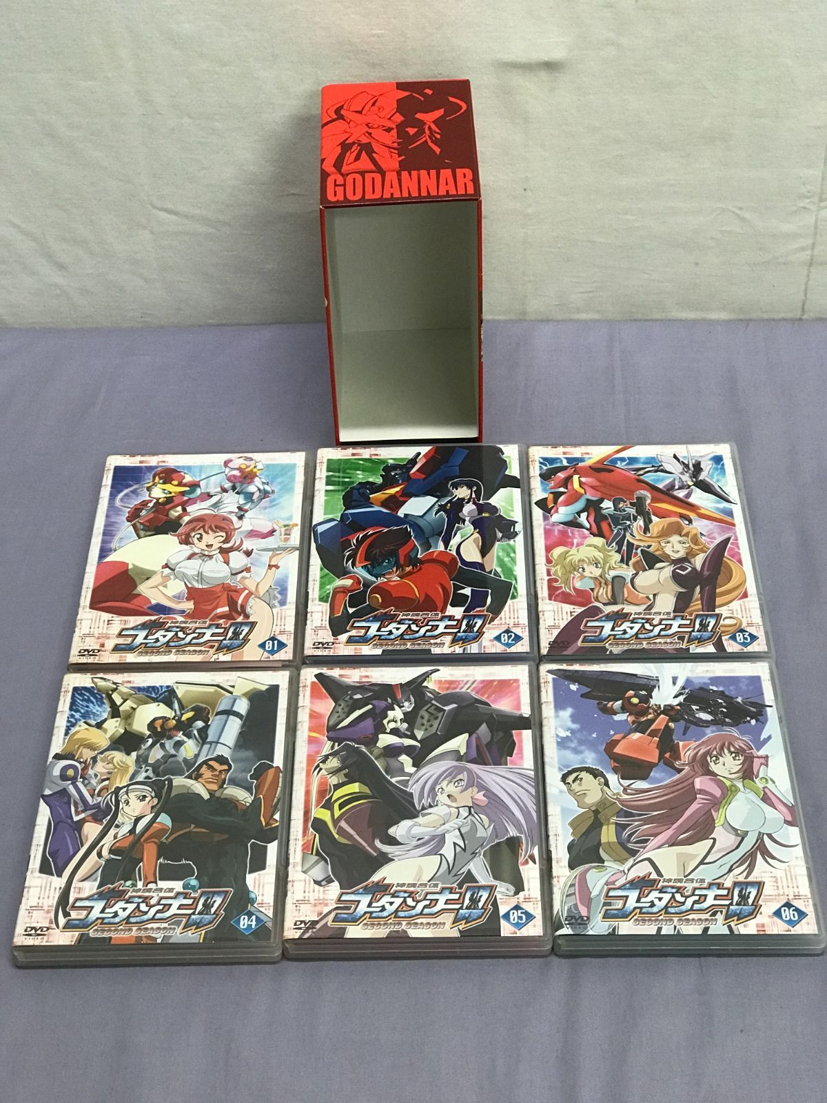 DVD】神魂合体ゴーダンナー!! 1期+2期+プロトタイプ 全13巻セット 