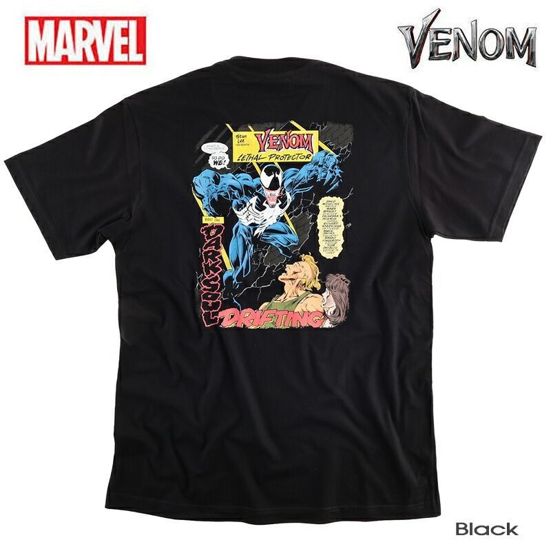 MARVEL マーベル VENOM ヴェノム Tシャツ 半袖 メンズ レディース