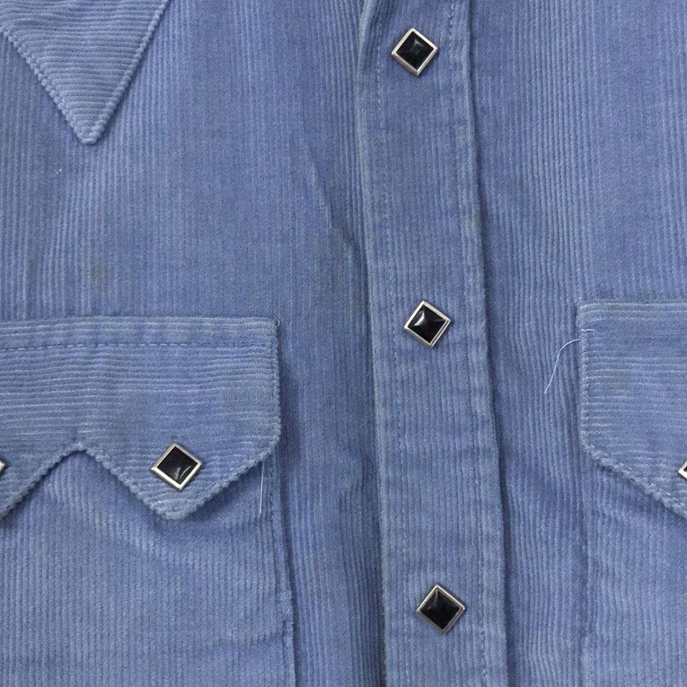 ロックマウント 60s 70s USA製 長袖 レインボータグ コーデュロイ