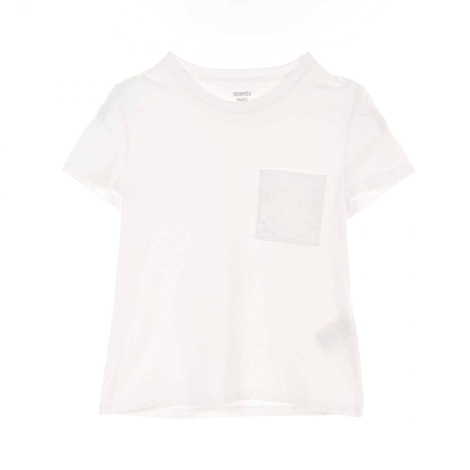エルメス HERMES カットソー モザイク 3E4620DL コットン Tシャツ