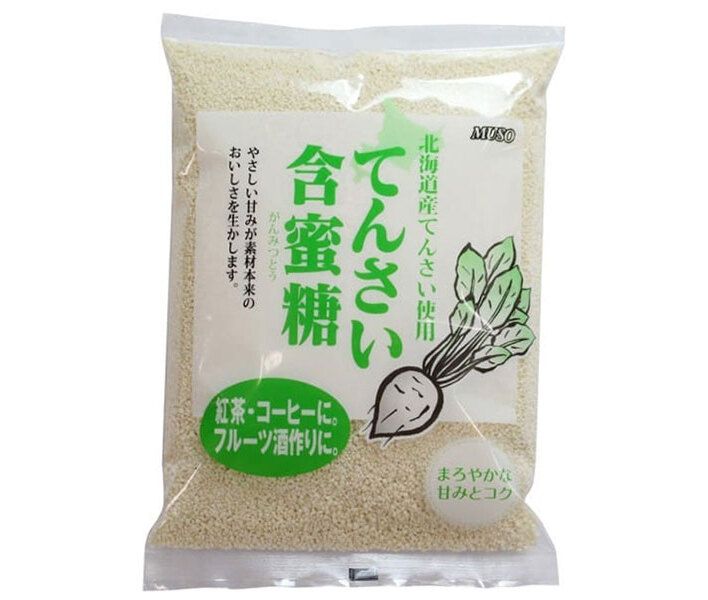 ムソー てんさい含蜜糖 500g×20袋入× 2ケース ｜ 調味料 てん菜 砂糖 シュガー