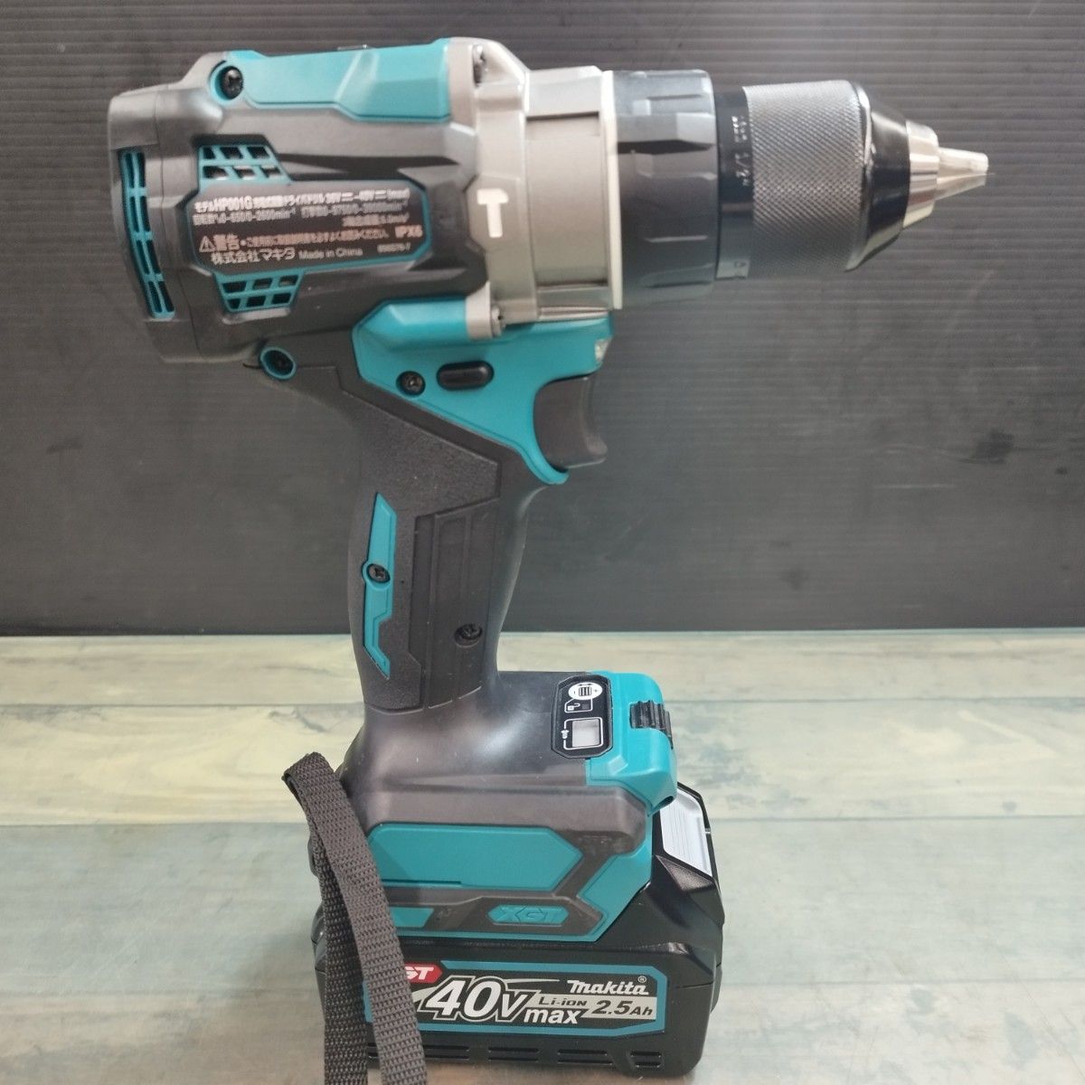 マキタ makita 40V max コードレス振動ドリルドライバー HP001GRDX 