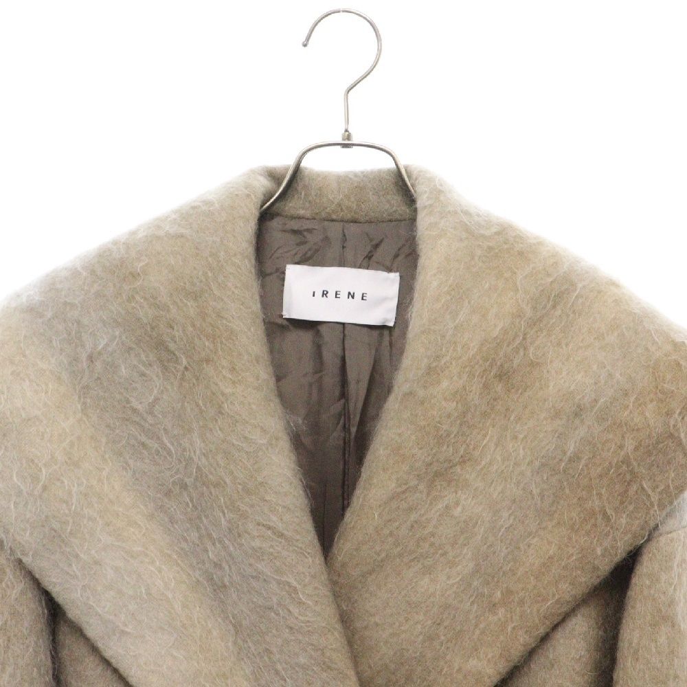 IRENE (アイレネ) Flow Dyeing Shaggy Coat ビックカラー ウールモヘヤ