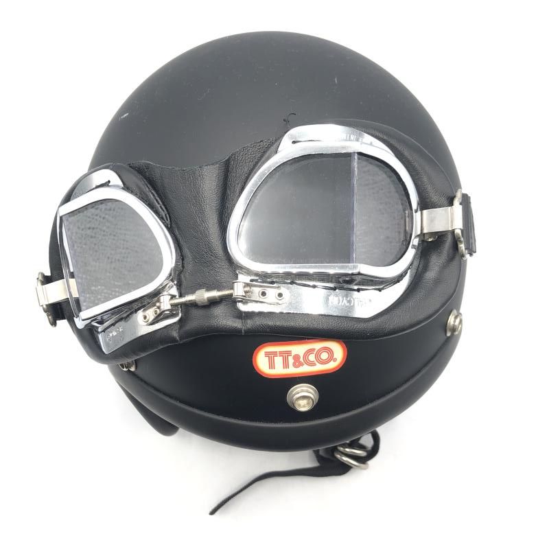 TT&CO. TT05J マットブラック スーパーマグナム M/L ヘルメット TT&COスーパーマグナム マットブラック TT&CO. TT05J マットブラック