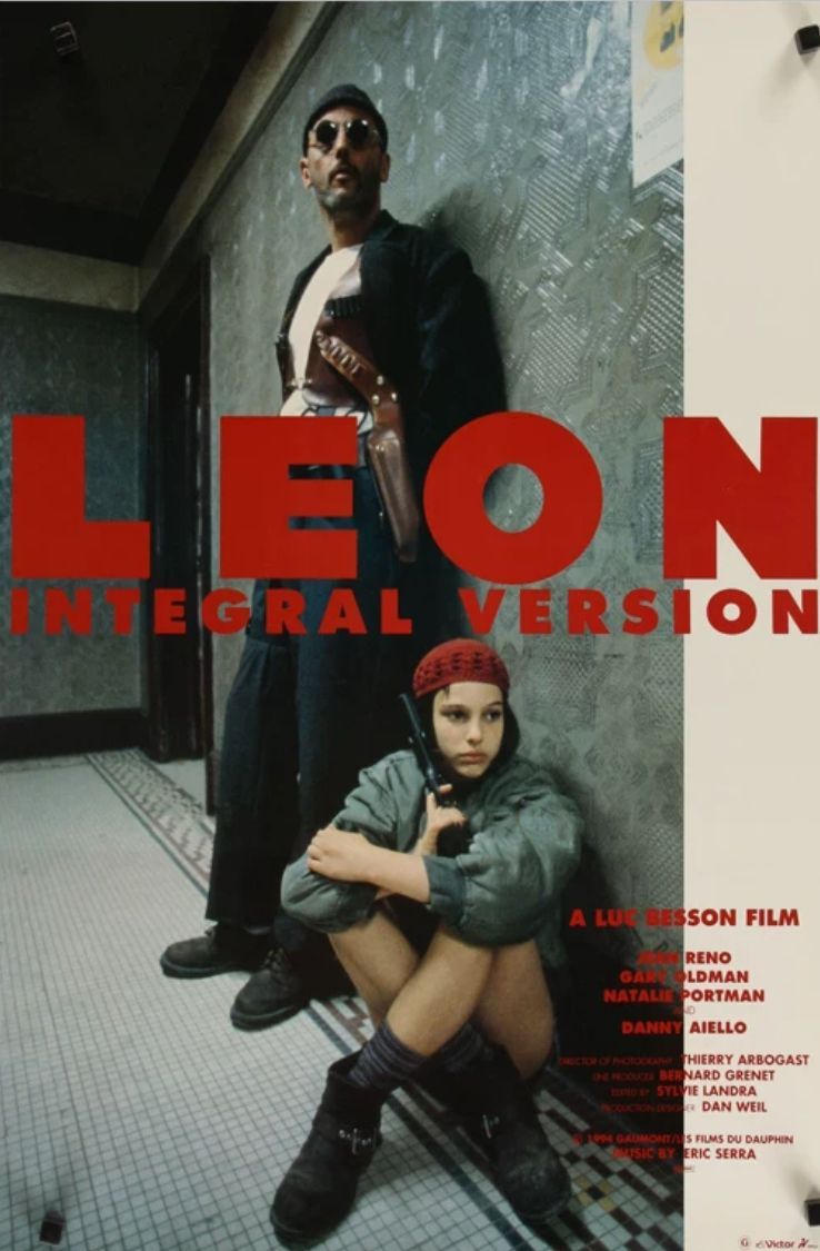 【B2判　国内劇場用　映画ポスター】　『LEON（レオン）』（1994年公開）a 映画「レオン」（1994）2回目。 - fpdの映画スクラップ貼