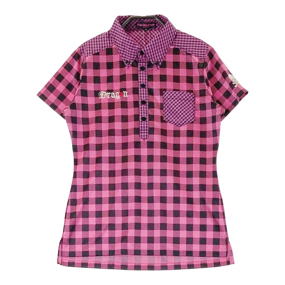 DANCE WITH DRAGON ダンスウィズドラゴン 半袖ポロシャツ スキッパー