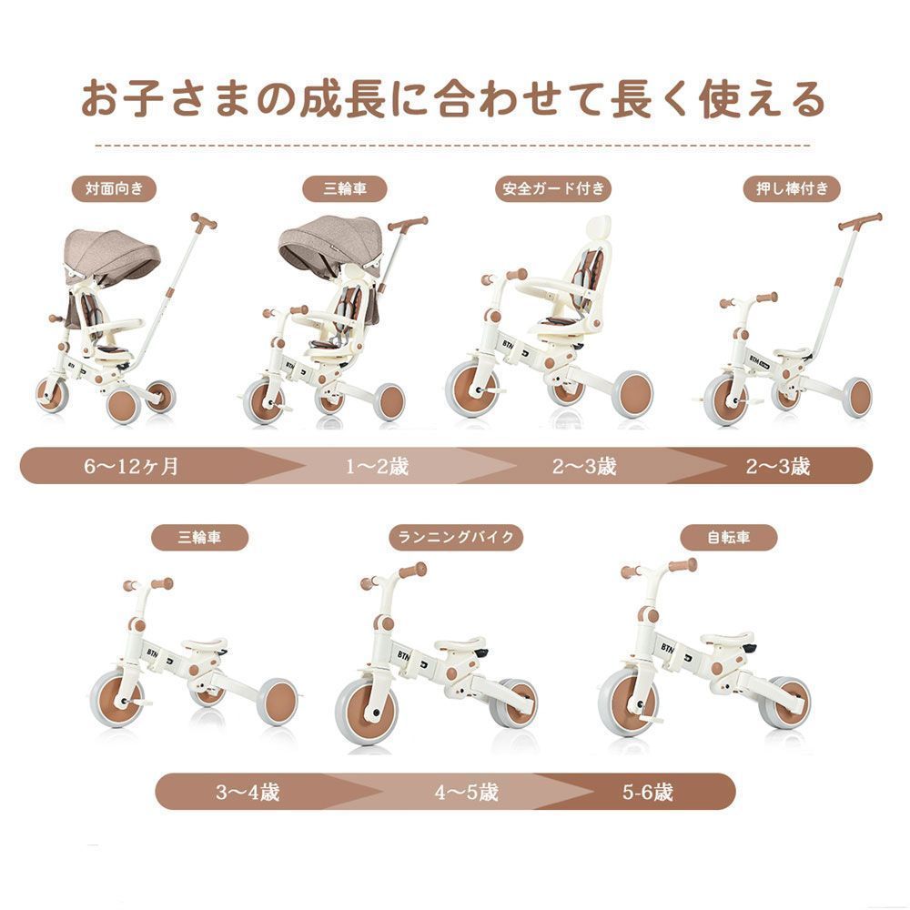 三輪車 7in1