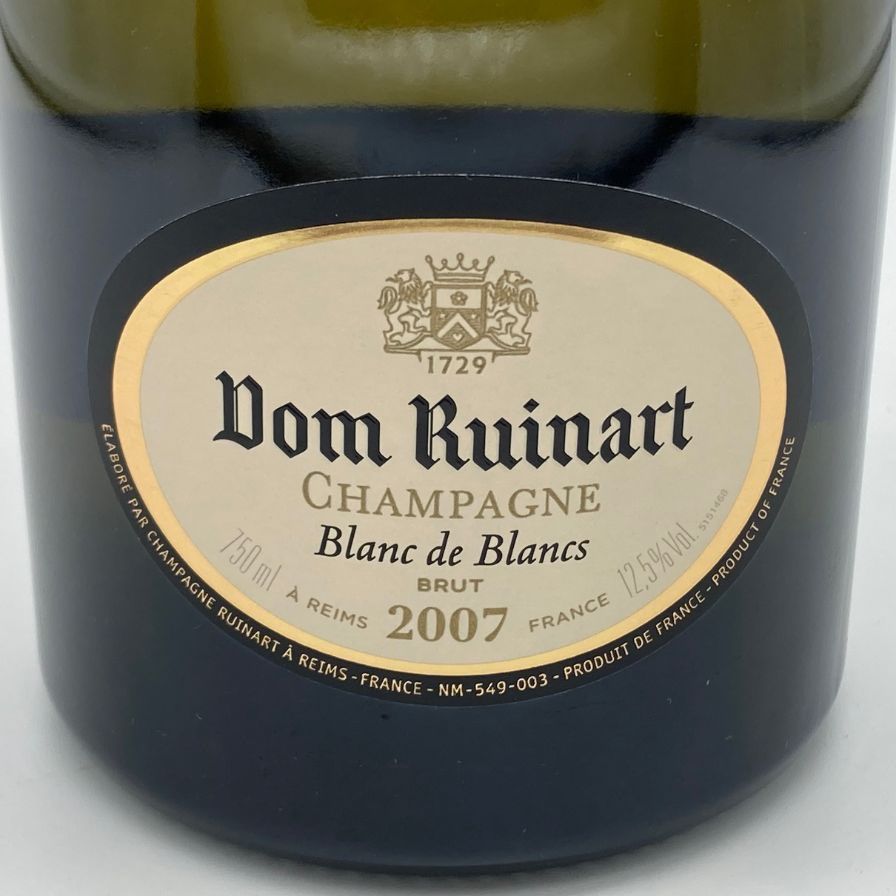 未開栓ドン・ルイナール ブラン・ド・ブラン 2007 750ml 12.5% ドン ルイナール ブラン ド ブラン 2007 12.5% 750ml【G】