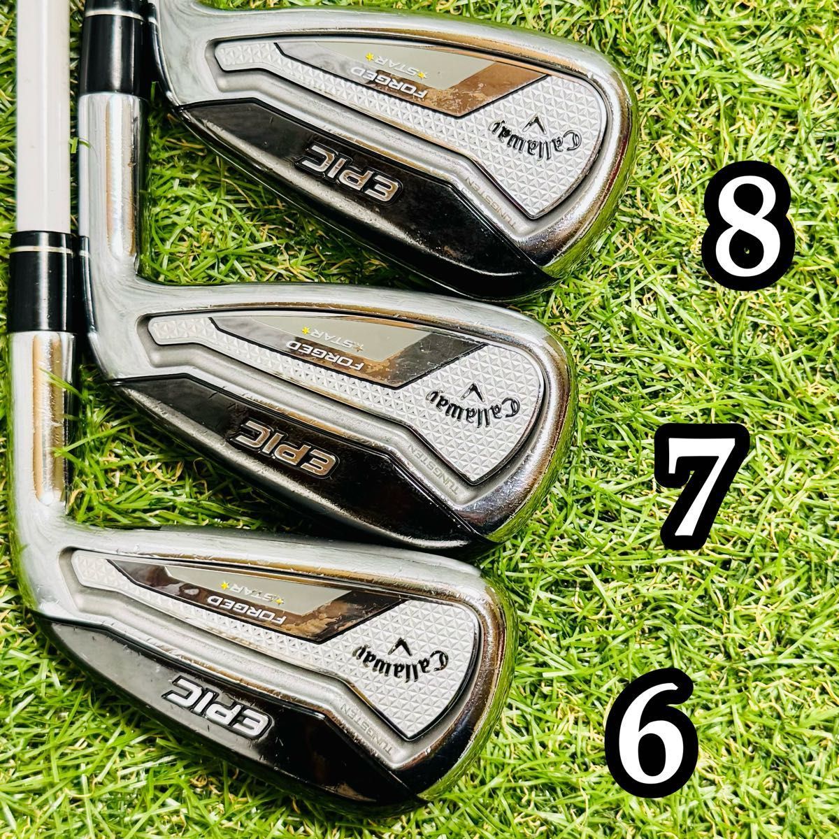 Callaway - キャロウェイEPIC FORGED STARレディースアイアンセット Callaway Callaway(キャロウェイ) EPIC FORGED STAR レディース
