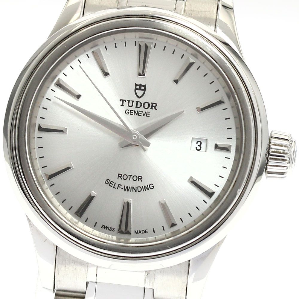 チュードル TUDOR 12100 スタイル デイト 自動巻き レディース _871589