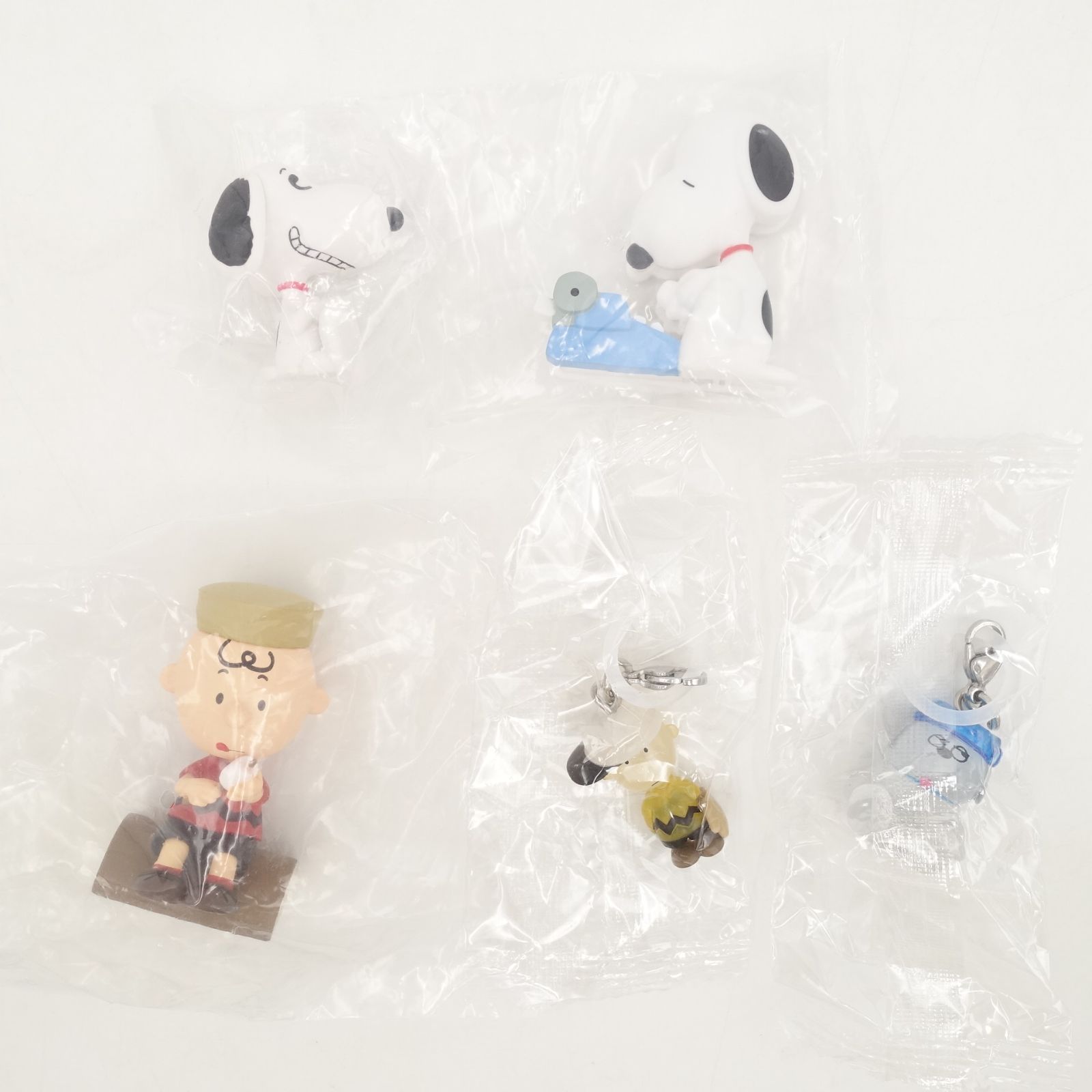 スヌーピー ガチャガチャ まとめ売り5点セット めじるし