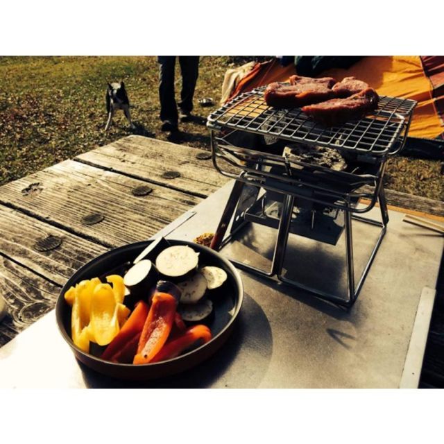 キャンピングムーン CAMPING MOON 焼き網 ステンレス 焚き火台 ☆世界 