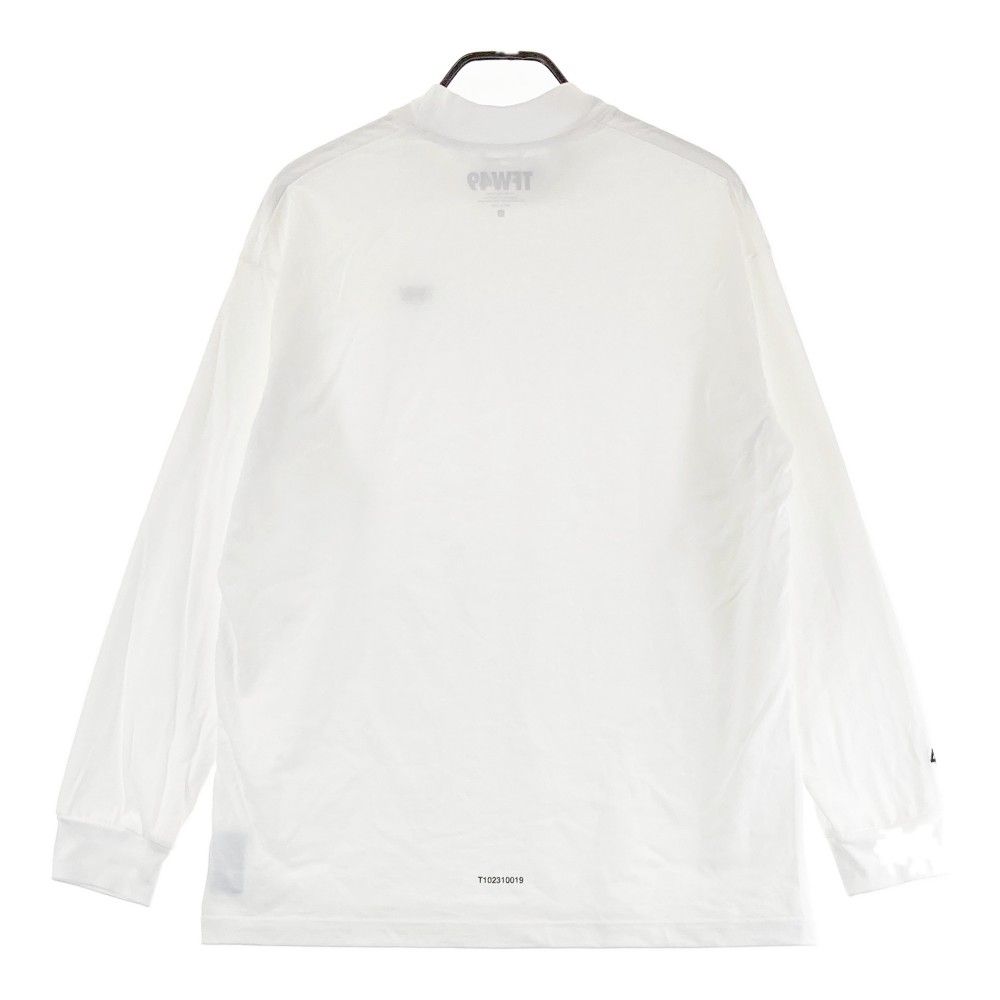サイズ：XL TFW49 ティーエフダブリューフォーティーナイン T102310019 モックネック長袖Tシャツ  ホワイト系 [240101453568] ゴルフウェア メンズ ストスト サイズ：XL TFW49 ティーエフダブリューフォーティーナイン
