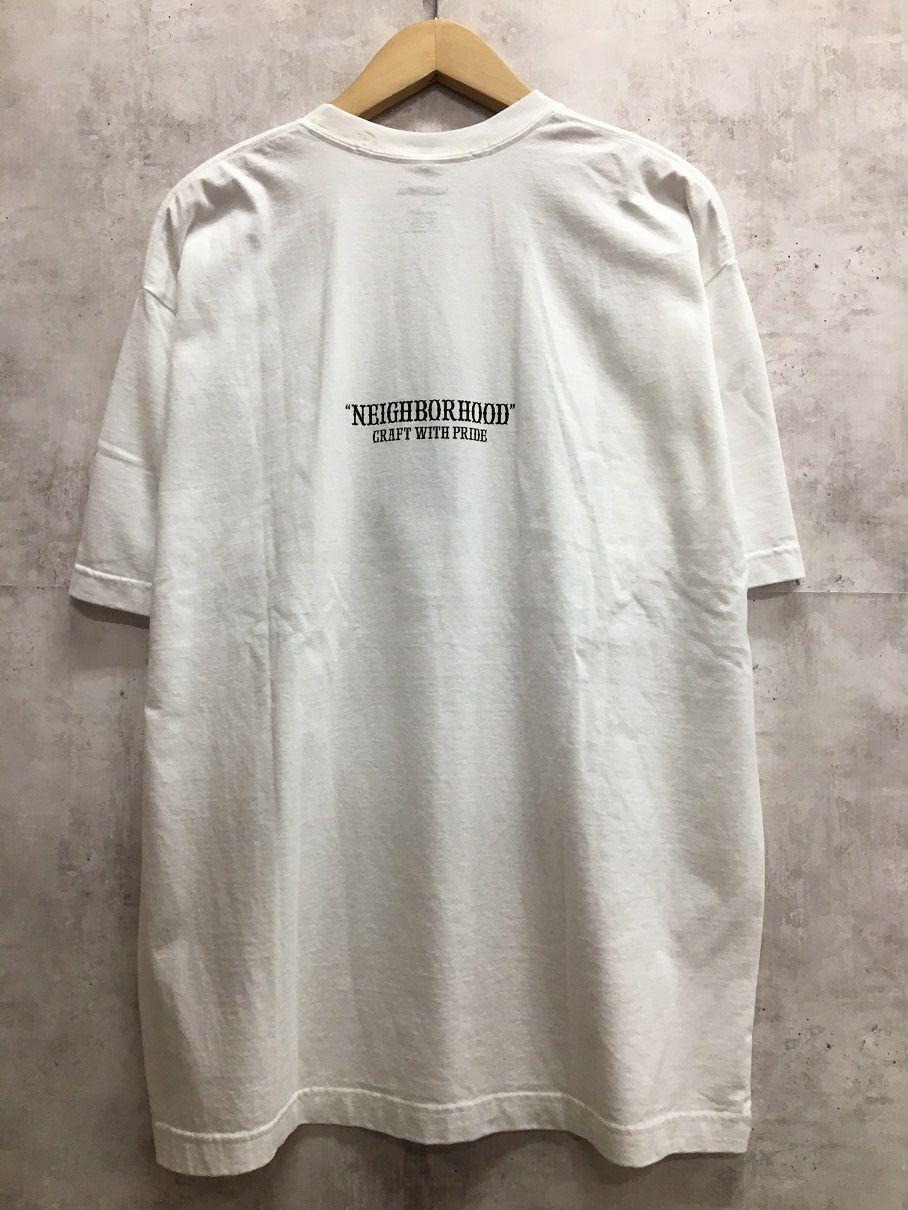 NEIGHBORHOOD NH.TEE SS-10 ネイバーフッド Tシャツ 23SS WHITE