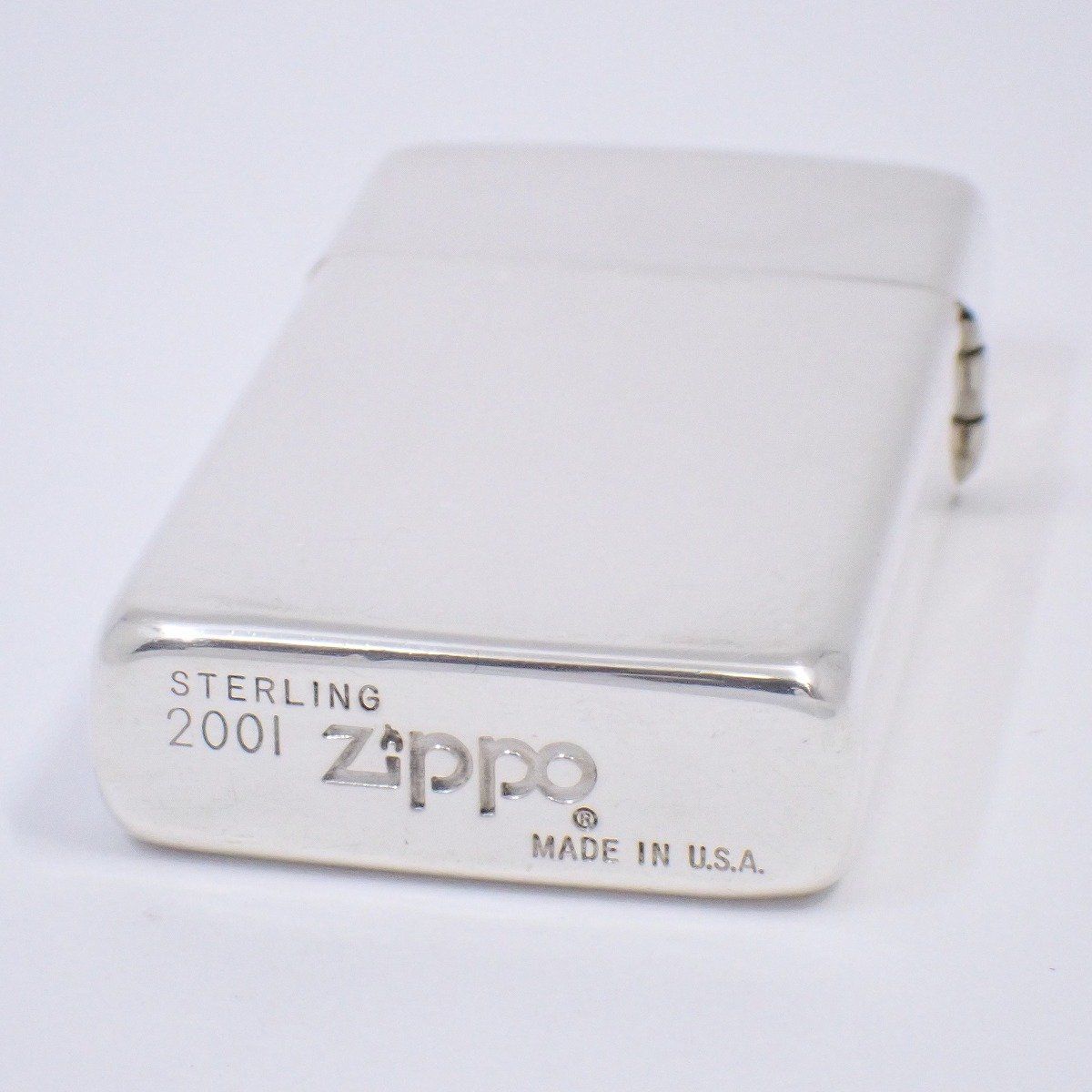 Zippo スターリングシルバーライター 2001 ZIPPO ジッポ STERLING SILVER（スターリングシルバー）2001年製