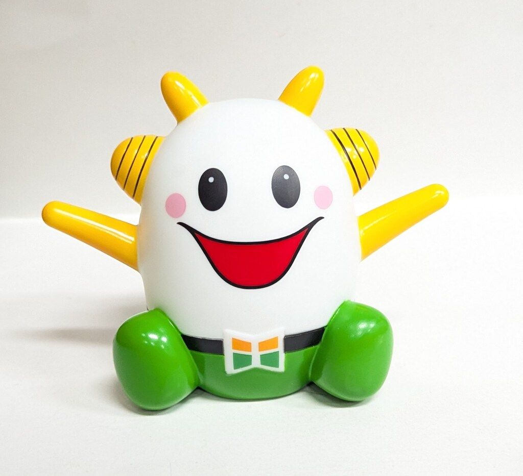 信用金庫 貯金箱 きたしんくん ソフビ貯金箱 H120mm - メルカリ