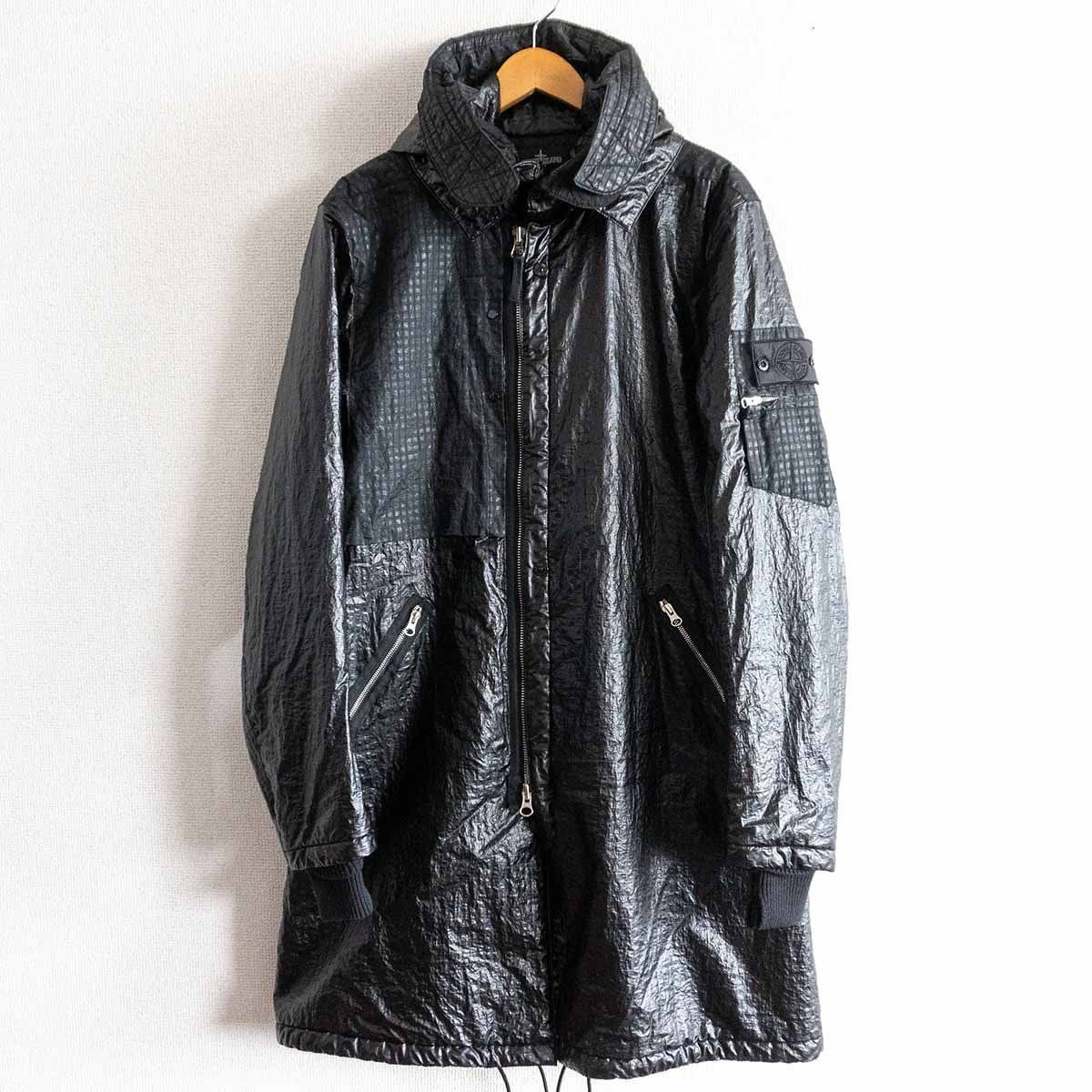 stone island shadow project レザーパーカーveilance - ジャケット ...