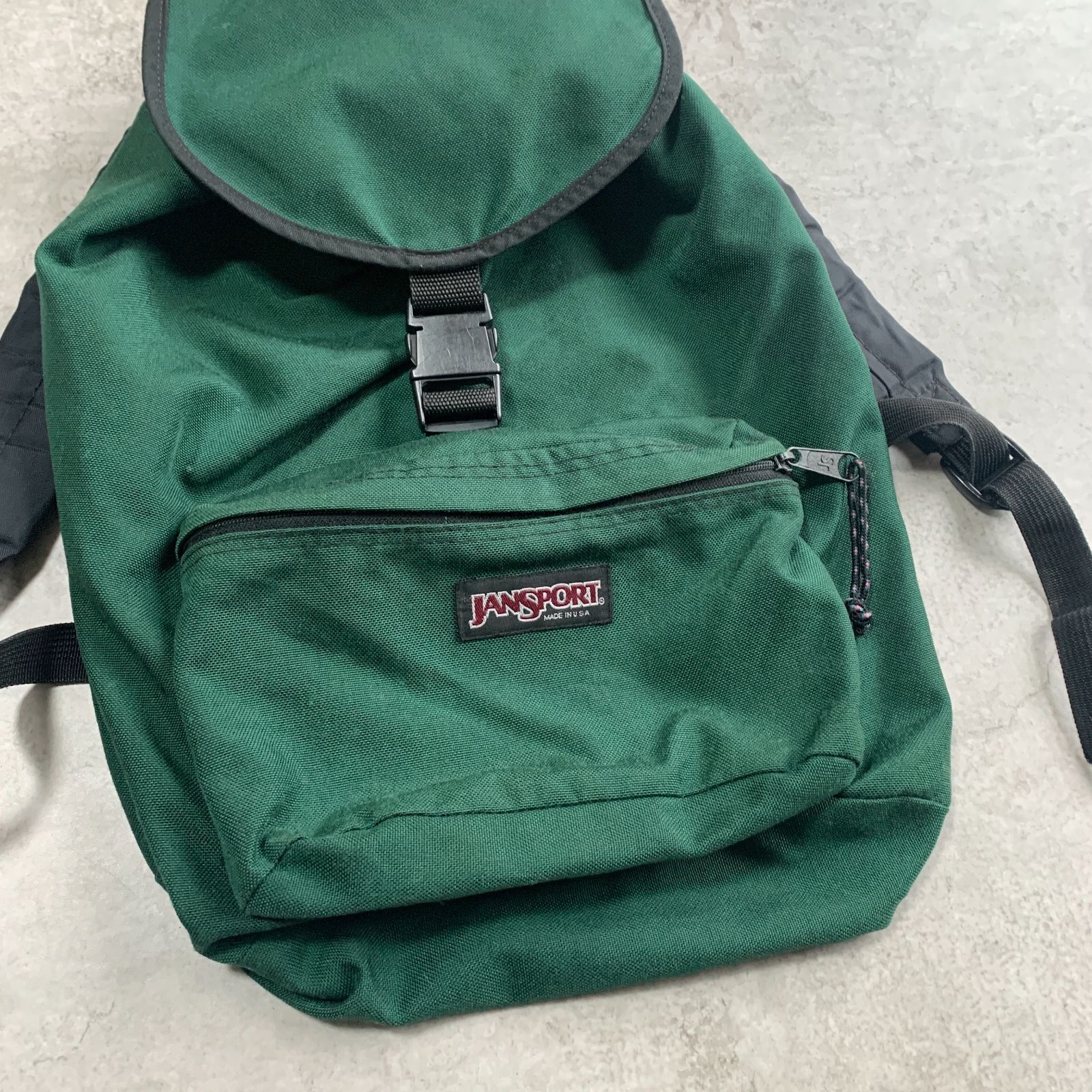 90s USA製 JANSPORT Drawstring backpack ジャンスポーツ 絞りバック 