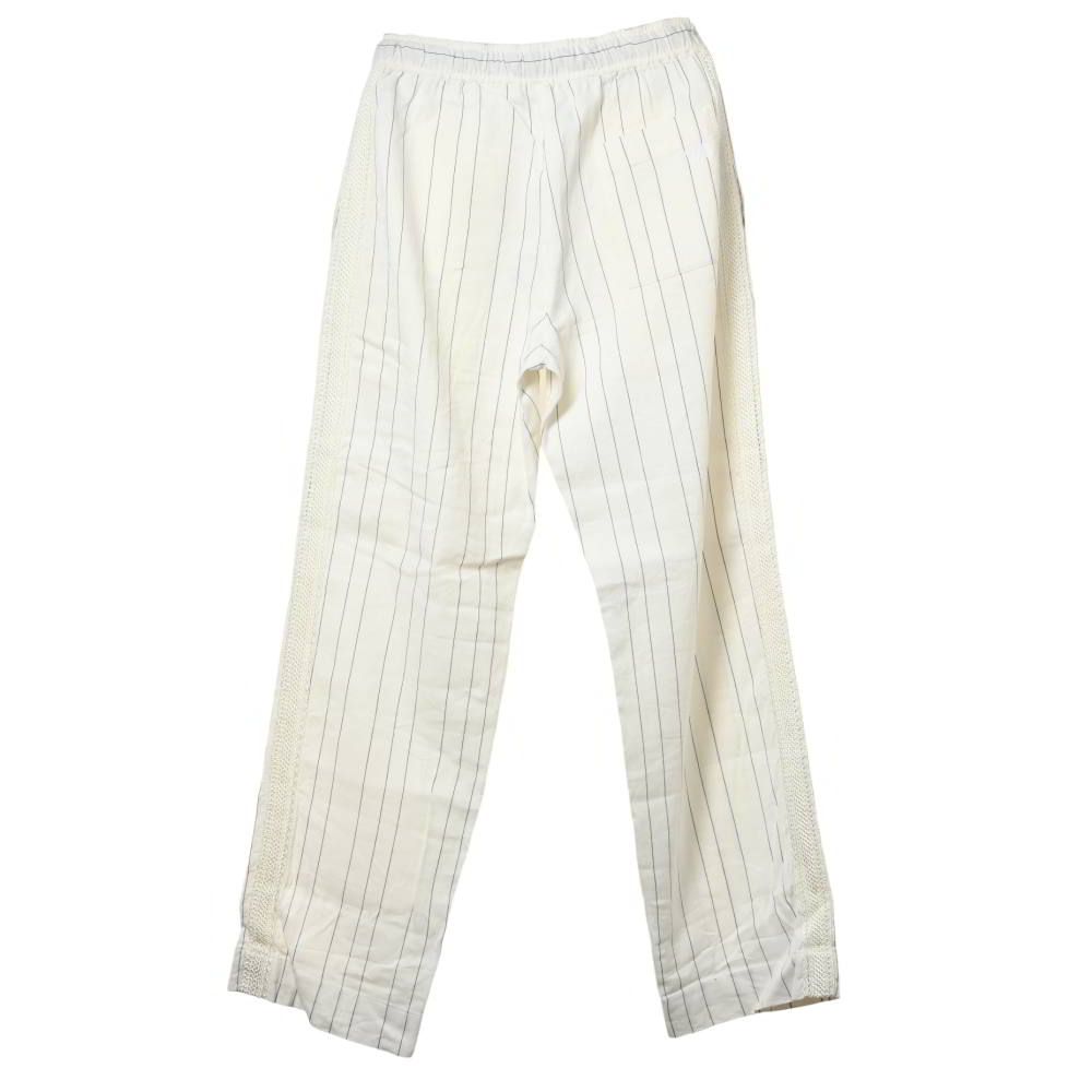 Wales Bonner ウェールズボナー　シルク混リネンぱんつ WALES BONNER リネンパンツ Wales Bonner ウェールズボナー シルク混