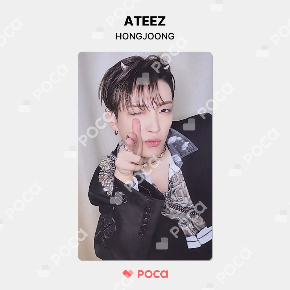 ATEEZ ホンジュン トレカ GOLDEN HOUR : Part.2 DIGIPACK VER