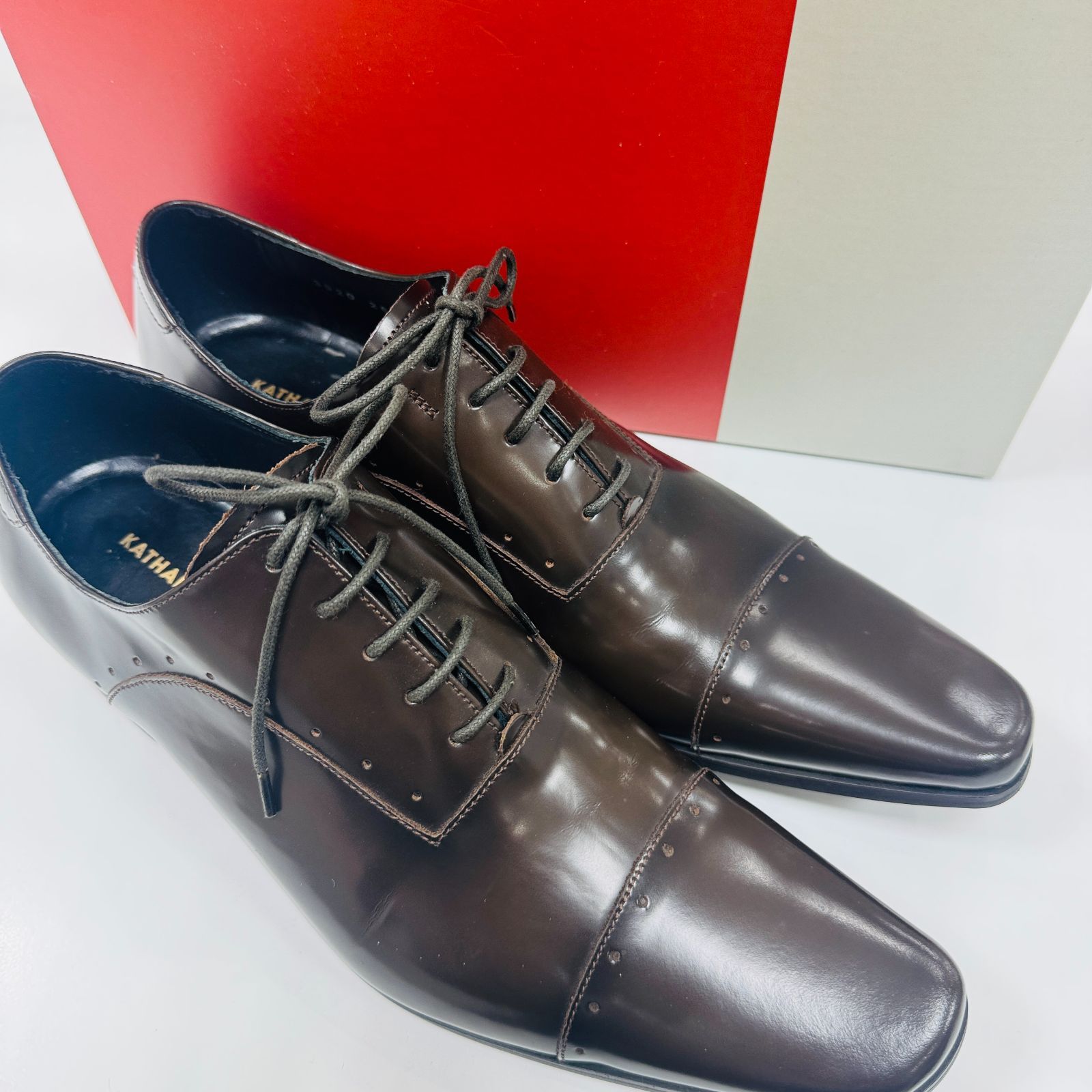 A【中古】KATHARINE HAMNETT LONDON キャサリンハムネット 革靴 