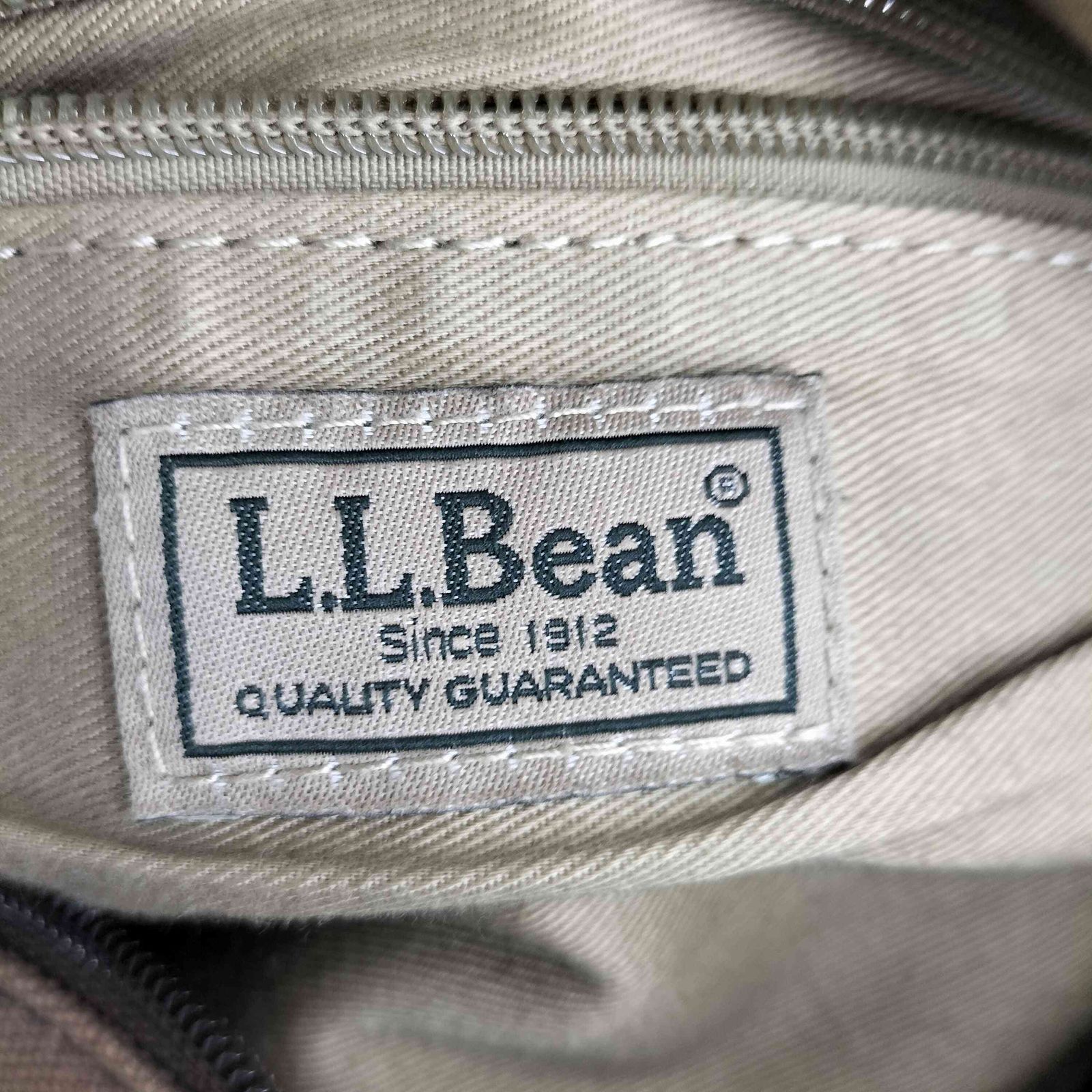 エルエルビーン L.L.Bean レザーキャンバス メッセンジャーバッグ