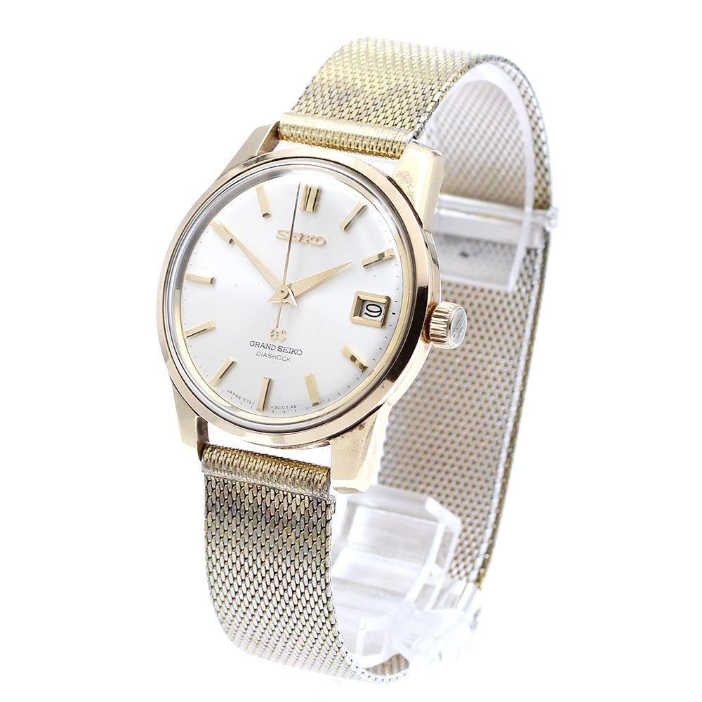 セイコー SEIKO 5722-9011 グランドセイコー デイト 手巻き メンズ_908546