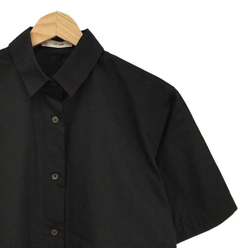 【美品】  THE ROW / ザロウ | 2023SS | BEC SHIRT コットン シャツ | XS | ブラック | レディース THE ROW - 【美品】 THE ROW / ザロウ | 2023SS | BEC SHIRT コットン