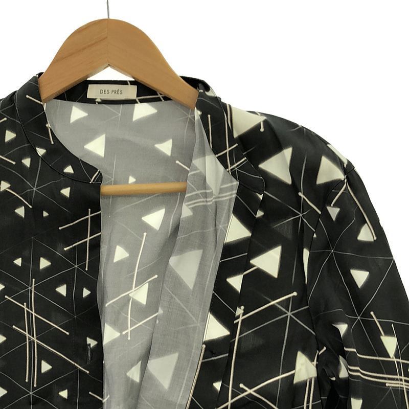美品】 DES PRES / デプレ | ジオメトリックグラデーションプリント  
