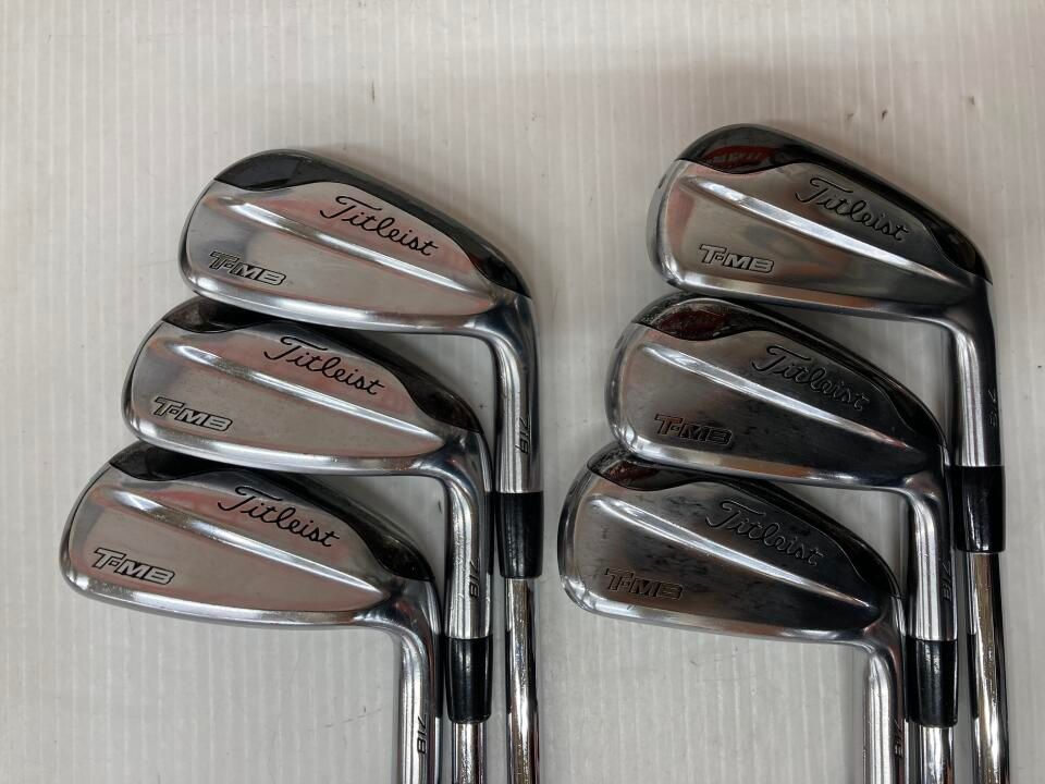 美品★タイトリスト最新 718 MB 5～PW ６本セット AMT ツアーホワイト S200 T-MB 718アイアンセット 5～PW 6本セット タイトリスト
