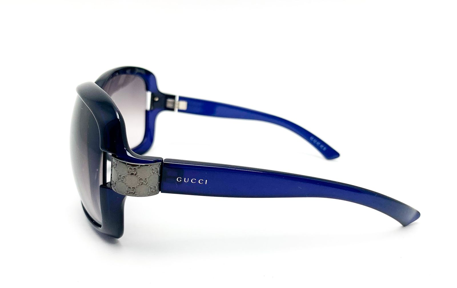 (美品)グッチ サングラス GG2985 GUCCI グッチ ネイビー サングラス GG2985/N/S アパレル - メルカリ