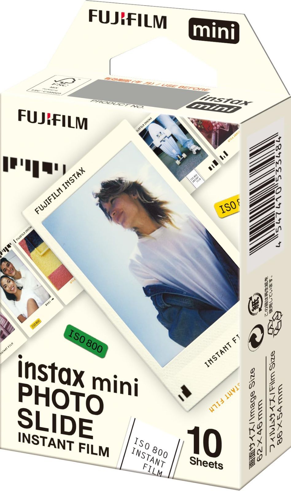 WW 1 P-SLIDE MINI INSTAX (フォトスライド) 絵柄 10枚入 チェキ用 