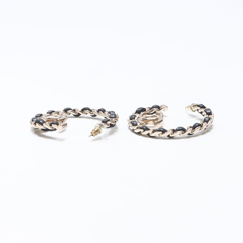 CHANEL シャネル ピアス 2022年 B22P フープ ココマーク - メルカリ