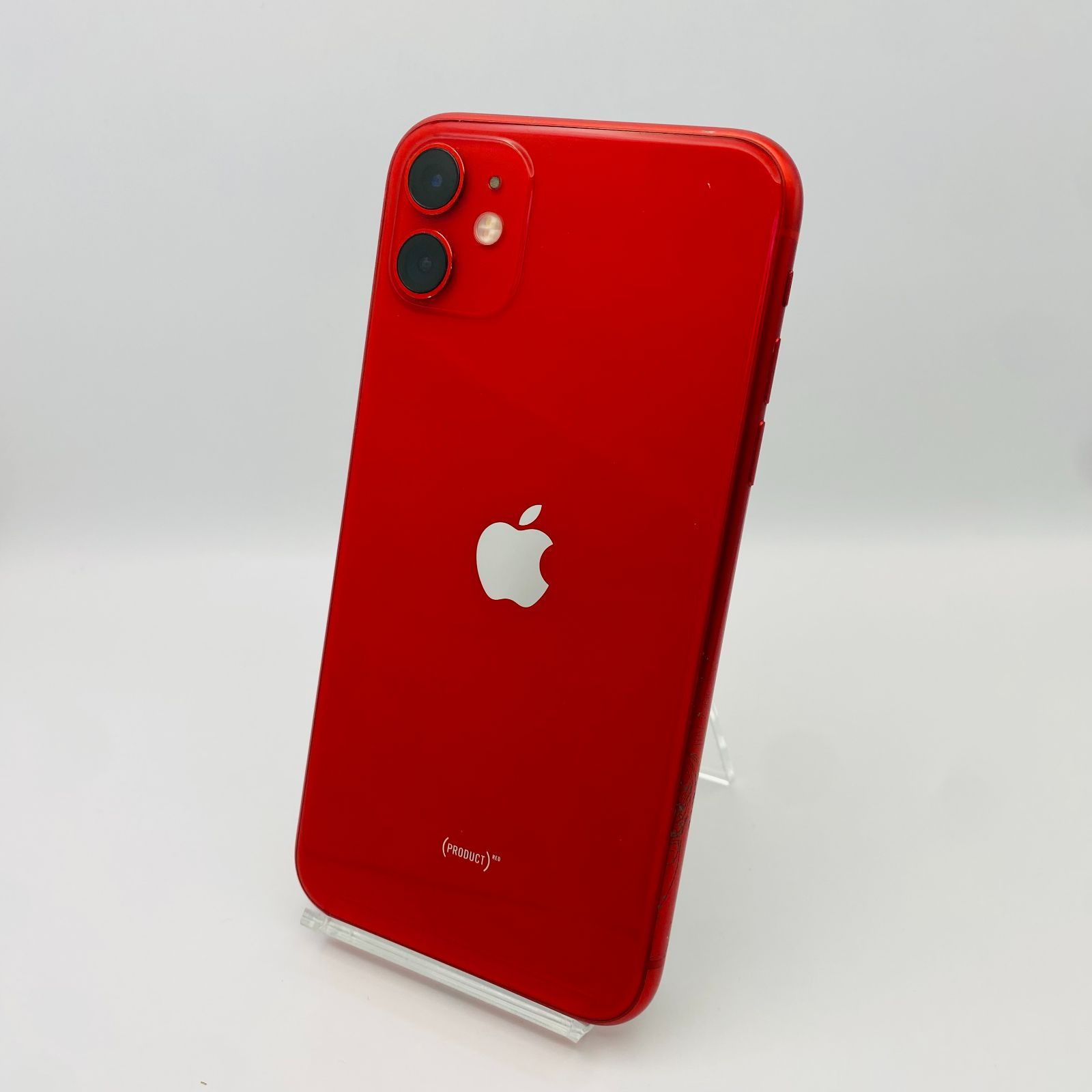 iPhone11 128GB RED SIMフリー 初期動作確認のみスマホ/家電/カメラ 