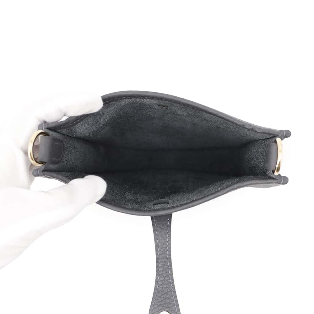 エルメス エブリンTPM アマゾン 111cm サングル コルダージュ アルドワーズ/ブルーイドラ/シャンパンゴールド金具 トリヨンクレマンス W刻印 HERMES - エルメス エブリンTPM アマゾン 111cm サングル コルダージュ