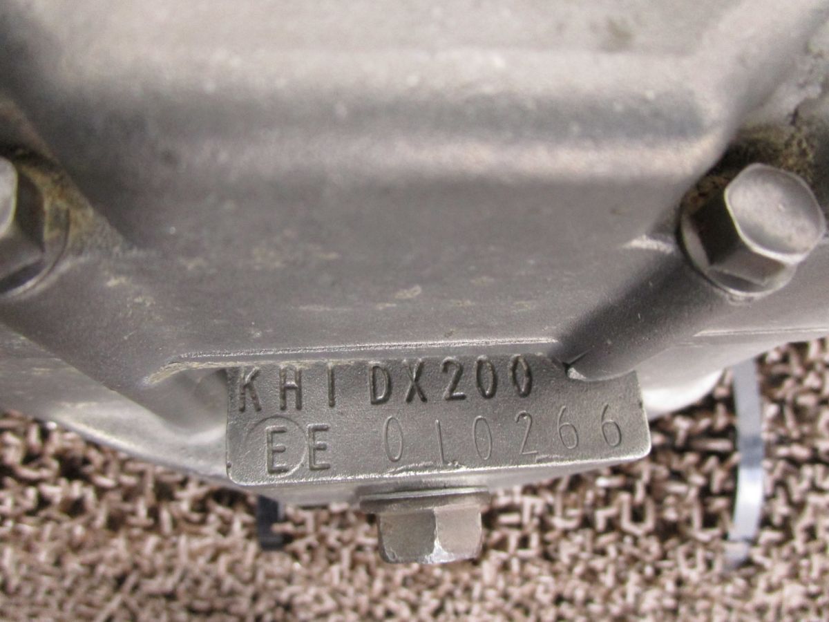 KDX200 エンジン腰下