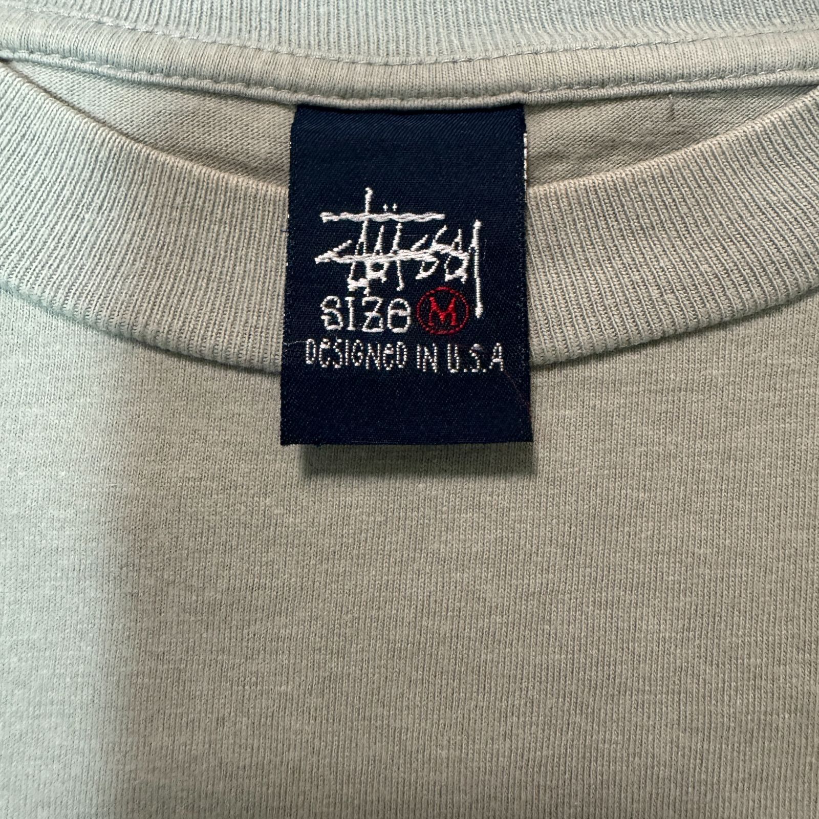 80s-90s OLD STUSSY ウォーリアマン　シャドーマン 90s old stussy シャドーマン Tシャツ Mサイズ 実寸L～XL USA製