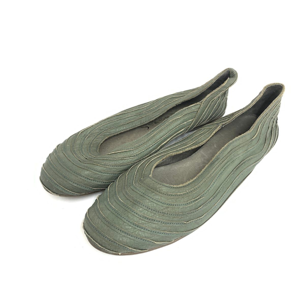 Jurgen Lehl ヨーガンレール 表記サイズ:23 ぐるぐるステッチシューズ