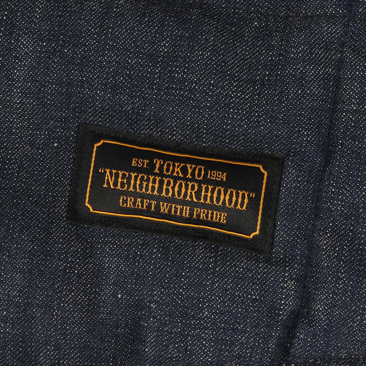 美品 NEIGHBORHOOD ネイバーフッド ジャケット サイズ:L 襟ボア デニム 